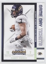 2015 Panini Contenders Draft Picks Game Day Tickets Casey Pierce #100 4k8