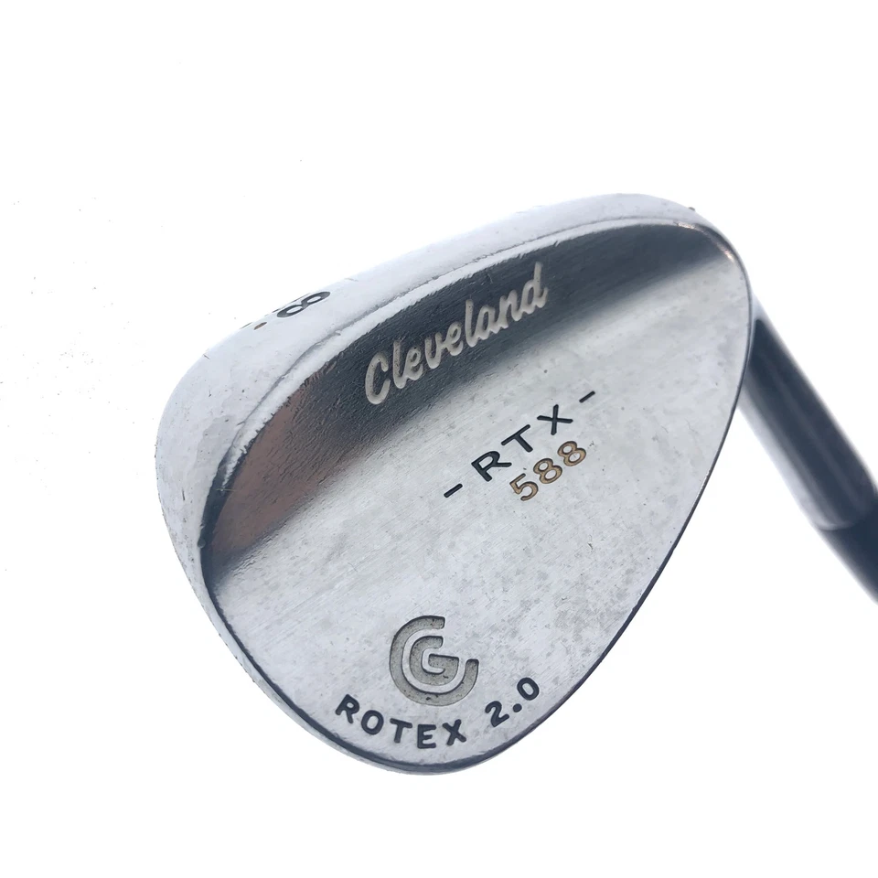 Used Cleveland 588 RTX Satin Chrome Pitching Wedge / 48 Degrees / Wedge Flex - Image 2 of 4