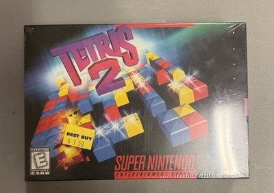 Tetris 2 (Super Nintendo SNES, 1994) BRAND NEW! SEALED!