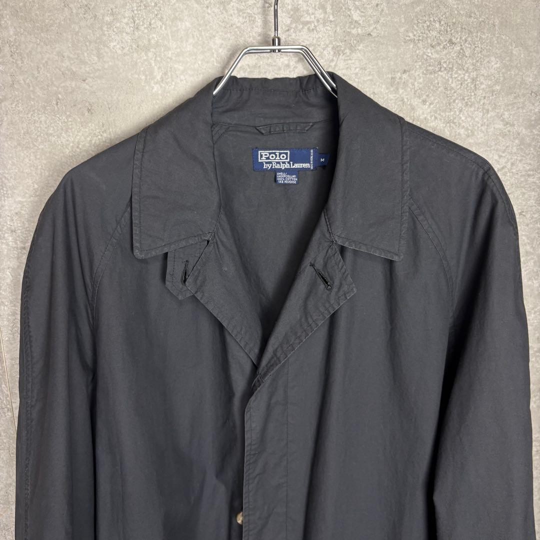 Polo by Ralph Lauren Bal Collar Coat, Simple, Size M, 90s, From Japan, y9745 thumbnail 7