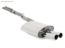 Fox Racing-Komplettanlage ab Kat BMW 5er E60 E61 520i-530i 2x76mm scharf gerade