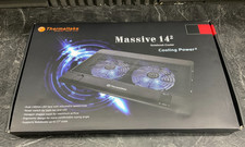 Thermaltake Massive 14 Steel Mesh Panel Dual 140mm Blue LED Fan CL-N001-PL14BU-A