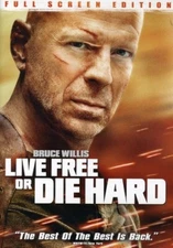 Live Free or Die Hard (DVD, Full-Frame) - DISC ONLY 