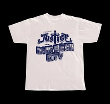 Justice Band Live In New York City Shirt White Unisex S-5XL ND802