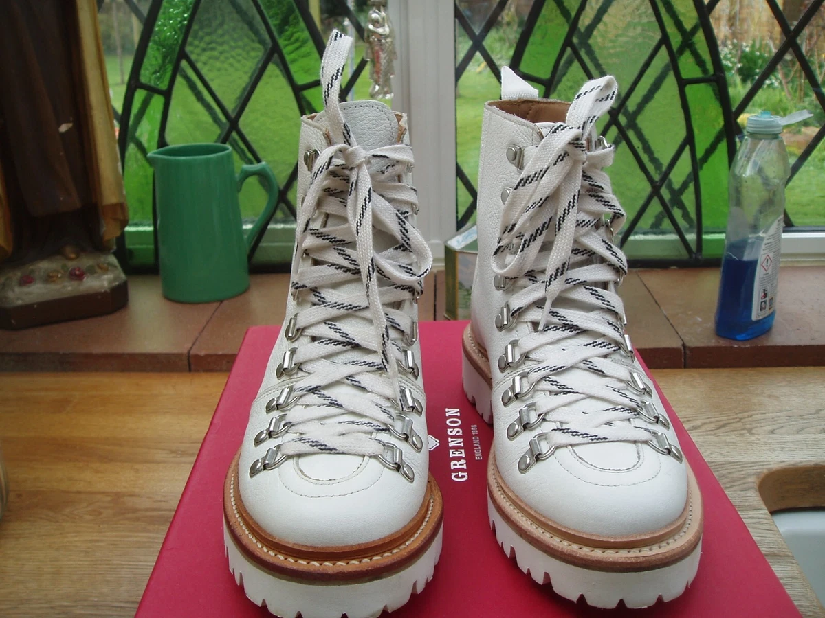 Grenson nanette white top