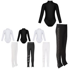 Girls Tracksuits Activewear Outfits Training Sportwear Gymnastics Dancewear Gym