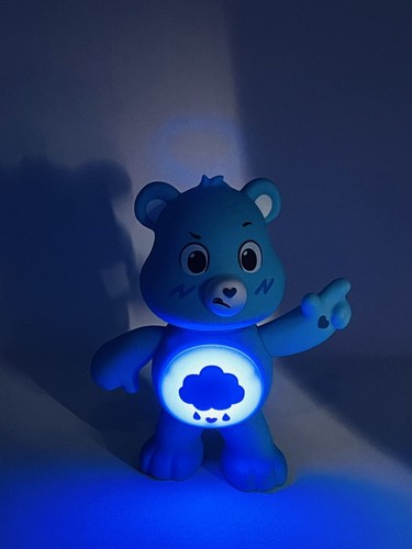 2020 Interactive CARE BEARS Grumpy Bear 50+ Reactions Unlocks The Magic 5" Tall