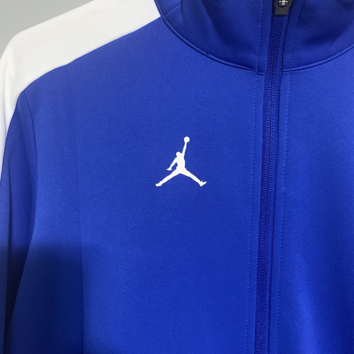Air Jordan Full-Zip Jacket Basketball Blue White Women's