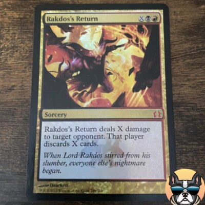 Magic the Gathering MTG- Rakdos's Return- Foil/NM/LP- 188/224