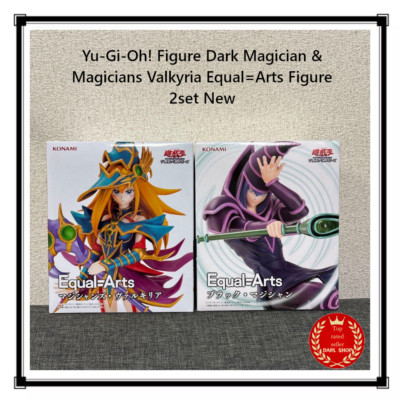 Yu-Gi-Oh! Figur Dark Magician & Magicians Valkyria Equal = Kunstfigur 2Set Neu