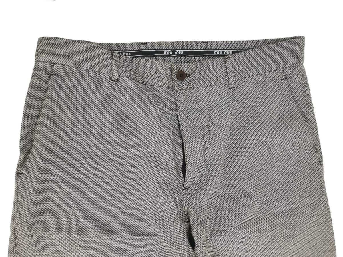 Vintage Miu Miu pants 100% cotton beige light brown Men's Vintage Miu Miu pants 100% cotton beige light brown Men's
