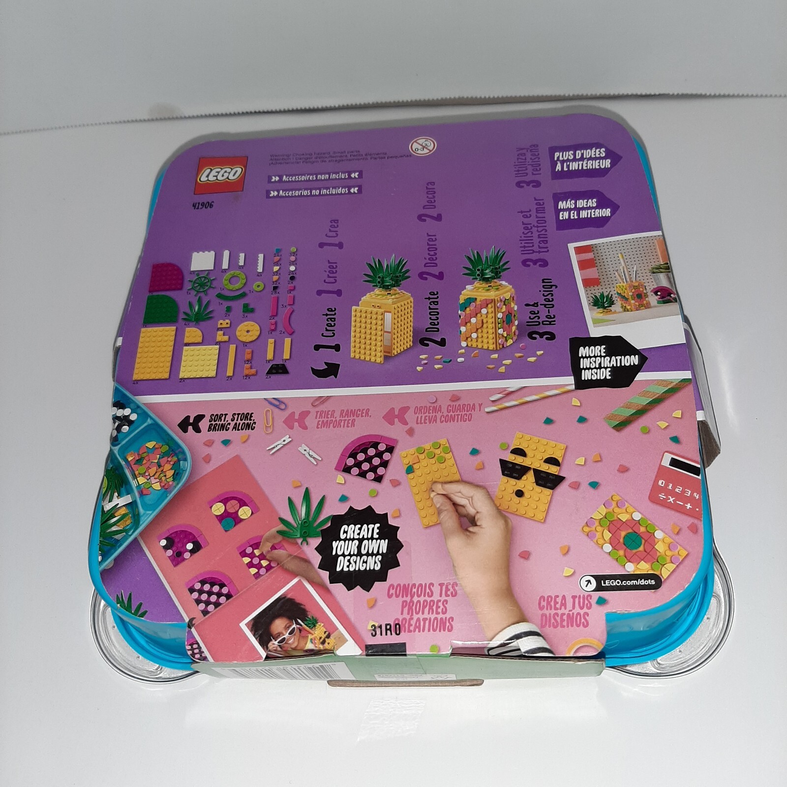 Lego Dots Pineapple Pencil Holder 41906 New & Factory Sealed eBay