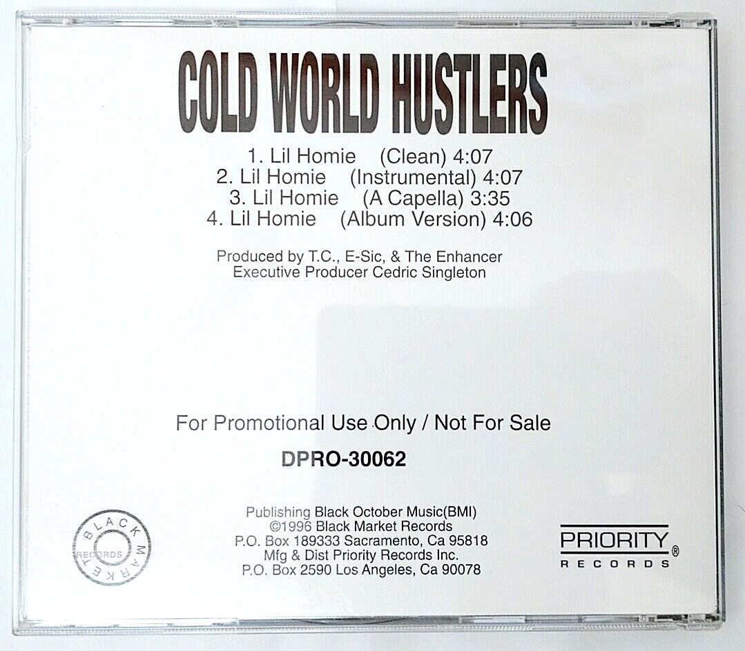 CD) Cold World Hustlers – Lil Homie , Promo, DPRO-30062, Single