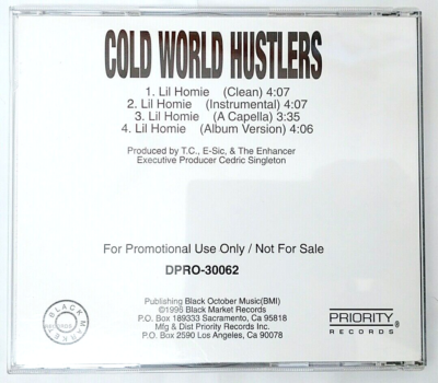 CD) Cold World Hustlers – Lil Homie , Promo, DPRO-30062