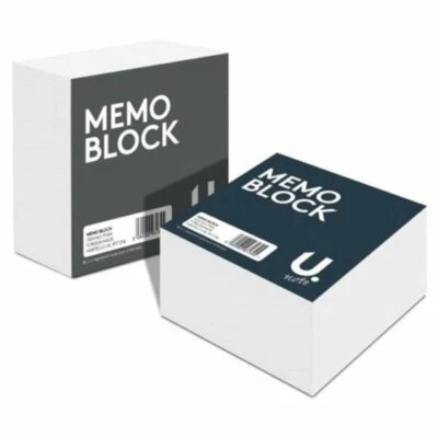 HOMEELABADOR Clear Plain Paper WHITE Note SHEETS for Office Home 340 X 2/4 Refill Sheets