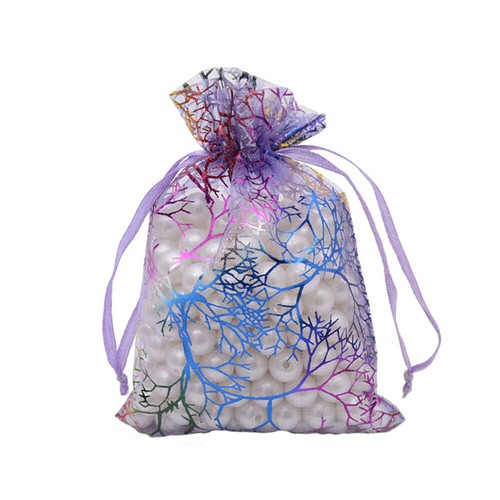 100Pcs Large Organza Bag Wedding Party Favor Gift Candy Sheer Bags Jewelry Pouch - Picture 5 of 7