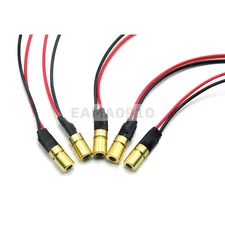 5pc IR Infrared Brass Laser Dot Diode 780nm 785nm 10mW 3VDC Module 6.5x10mm Mini
