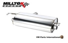 For VW Golf MK4 R32 Milltek Sport Performance Exhaust Rear Silencer