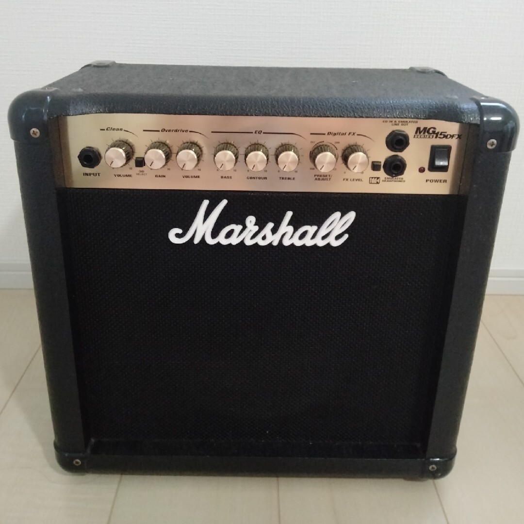 MARSHALL MG15DFX Series Guitar Amplifier Black Test Completed 