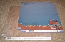 Disney EK Success 12x12 Double Sided Paper Lot of Four ~ Toy Story.....Woody