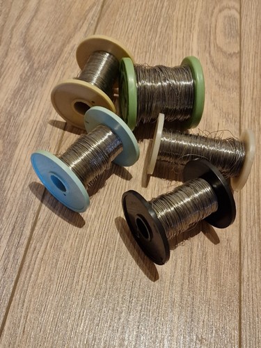 Joblot CONSTANTAN wire bare 125g x 5 500 grams in total - Picture 9 of 12
