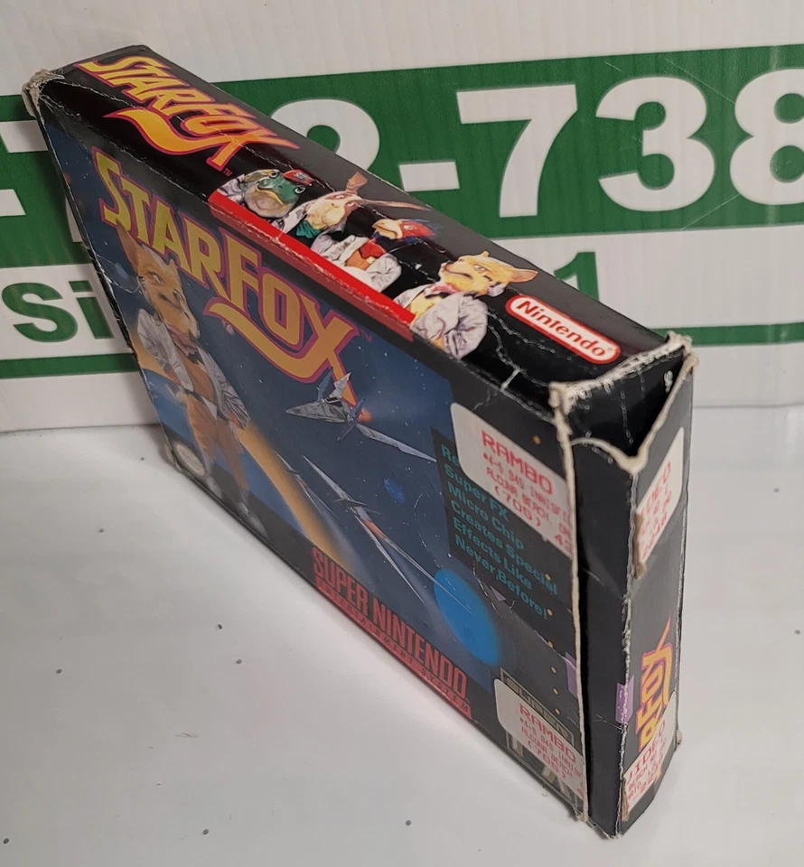 Star Fox (Super Nintendo, 1993)CIB, TESTED - Image 4 of 4