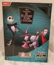 Nightmare Before Christmas Domez Series 5 Glow in Dark Jack Lock Shock Barrel