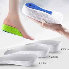 Height Increase Insoles for Shoes Men Women Orthopedic Insoles Sport Arch