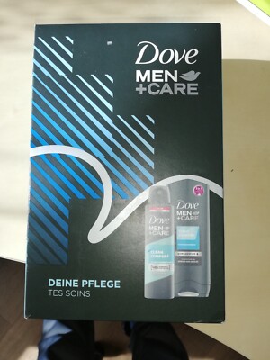 Dove Men+Care 1 Pflegedusche+1Antitranspirant spray Geschenkbox