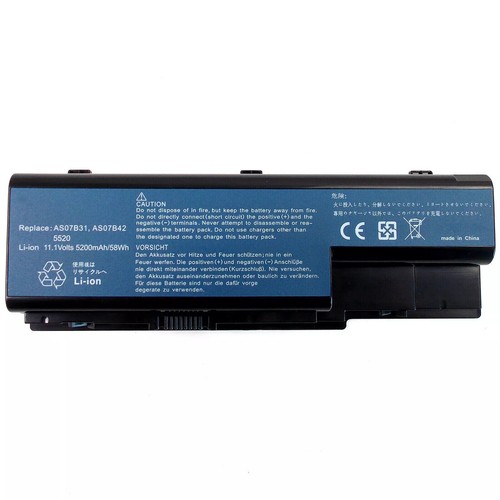 Notebook Akku Für ACER Aspire 7738G 7740 7740G 8530G 8730G AS07B31 - Bild 2 von 7