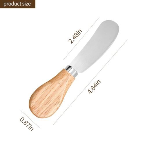Butter Knife Butter Spreader Knives 4 PCS Stainless Steel Cheese Butter Sprea... - Picture 2 of 6