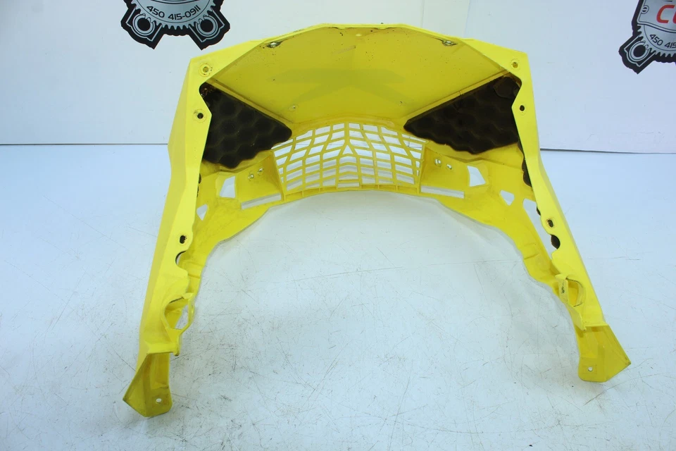 Ski-Doo MXZ X 800R 2015 OEM vientre central inferior delantero amarillo 502007396 Foto 4 de 4