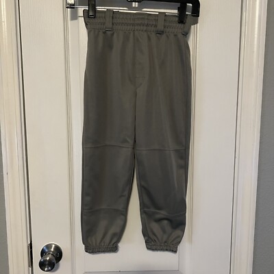 Rawlings Baseball Gray Pants Boys Size Small Good condition 