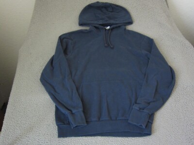 Outdoor Voices Hoodie Adult Medium Blue Mens Pullover Sweatshirt Sweater Yoga