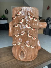 Rare “Grumpy Stump” Face Jug By Dal Burtchaell