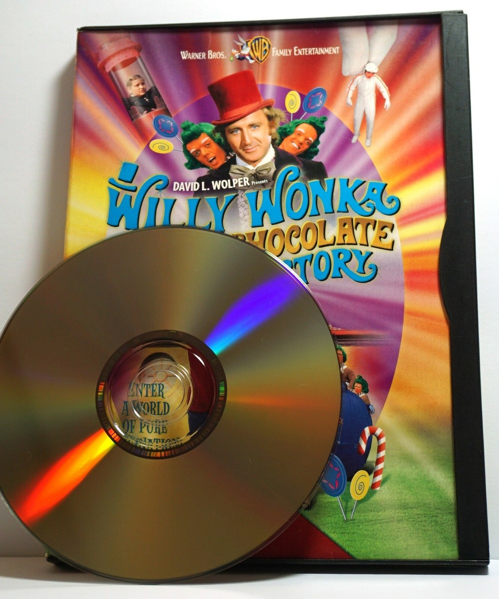Willy Wonka and the Chocolate Factory (DVD, 2001, 30th