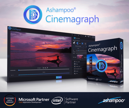 Ashampoo Cinemagraph, Windows 11/10/8/7, 1 PC, Dauerlizenz, Download - Bild 3 von 5