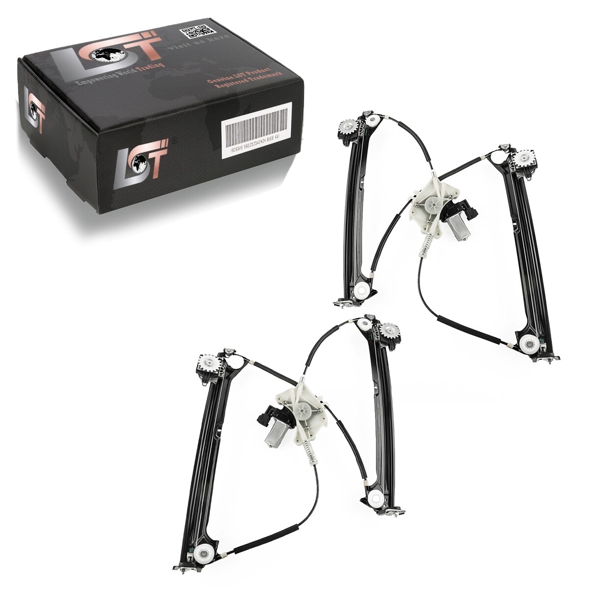 2x Window lifter front left right for Maserati Quattroporte VI 6 Ghibli III 3