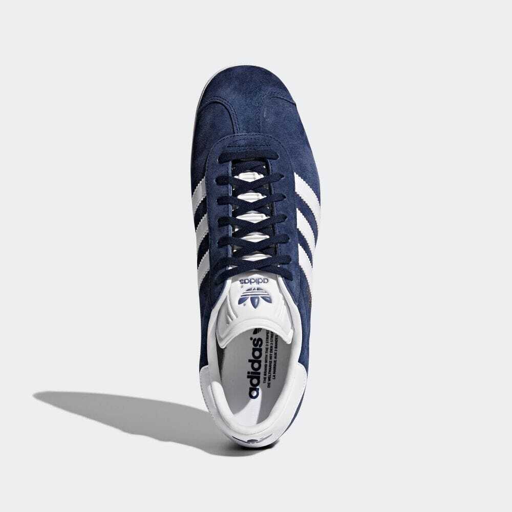 adidas Originals Gazelle BB5478 College Navy White men's woman shoes  Sneakers | eBay