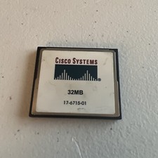 Cisco 17-6715-01 Systems 32MB Flash Card for C2600 Series Router