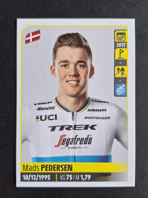 Mads Pedersen #352 Rookie Trek Segafredo Sticker Tour de France