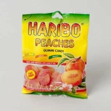 HARIBO PEACHES 4 oz (Pack of 12)