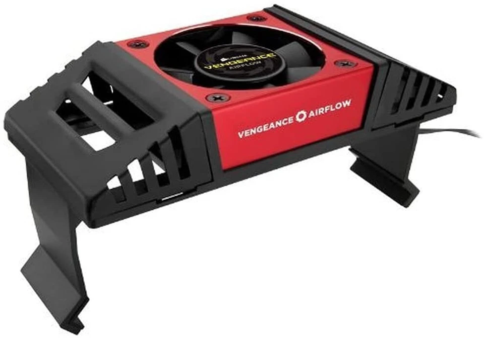 @BARGAIN NEW@ Corsair Vengeance Airflow RAM Cooler DDR3 DDR4 Fan Blue Red Silver
