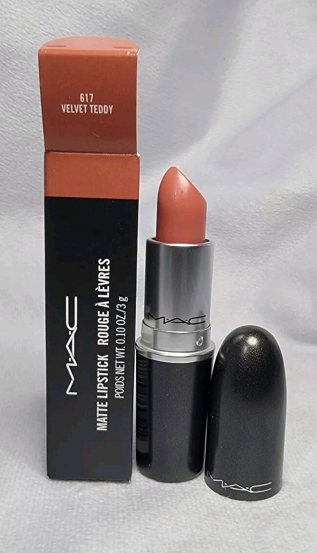 MAC Cosmetics Matte Lipstick #617 VELVET TEDDY NIB | eBay