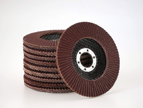 20 Standard Fächerscheiben braun Ø 125 mm Korn120 Schleifscheibe Winkelschleifer - Bild 3 von 6