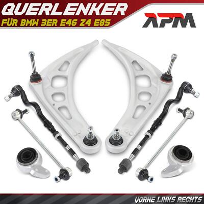 8-Teilig Querlenker Lenker Satz Mit Hydrolager Vorne für BMW 3er E46 Z4 E85