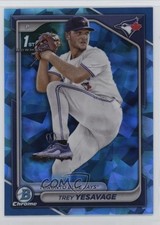 2024 Bowman Chrome Draft Sapphire Edition Trey Yesavage #BDC-92 1f3j