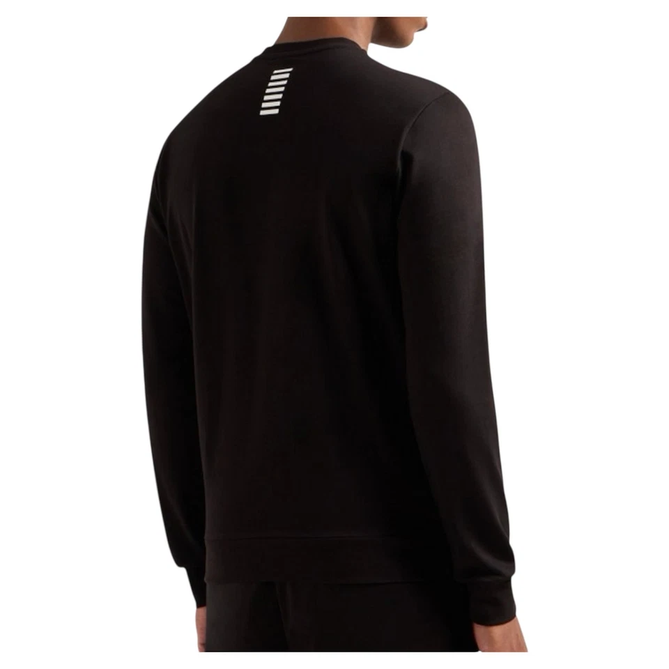 Emporio Armani EA7 Mens Sweatshirt Long Sleeve Round Neck Various Sizes - Image 3 of 3