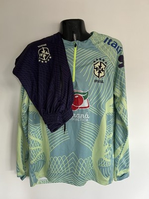 Nike Brazil Dri-FIT Herren Trainingsanzug - Langarm Oberteil und Trainingshose M