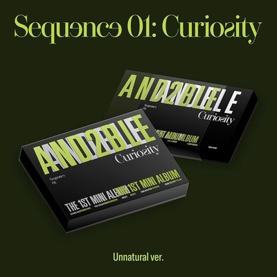 AND2BLE SEQUENCE 01:CURIOSITY 1st Mini Album CD+PhotoBook+Card+POB